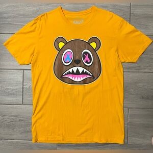 BAWS Men's Crazy Baws Large Orange Short Sleeve Tee